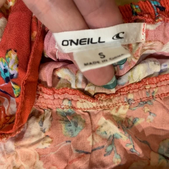 O'Neill Floral Strapless Dress - Picture 2 of 6